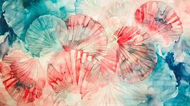 Watercolour Shell Dance by ByNoukk