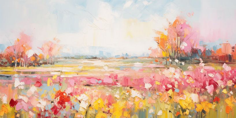 Spring morning at the Waterfront by Emil Husstege