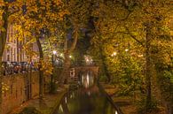 Nieuwegracht in Utrecht in de avond, herfst 2016 - 2 van Tux Photography thumbnail