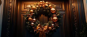 Kerstmis thuis van Poster Art Shop