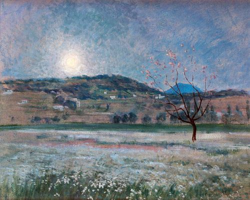 Iu Pascual Rodés~Moonlicht nacht in La Garrotxa