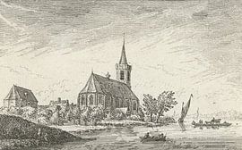 Abraham Rademaker, Gezicht op Jaarsveld, 1610 van Atelier Liesjes