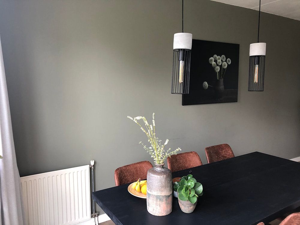 A bouquet of luck, dandelions inspired by the Dutch masters.  by Joske Kempink 