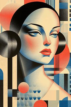 Retrometric - Colorful Minds IV von Philippe HUGONNARD