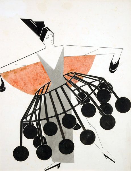 sketch (Lobanov-Rostovsky coll.) 01, Aleksandra Magpie, 1924 by Atelier Liesjes