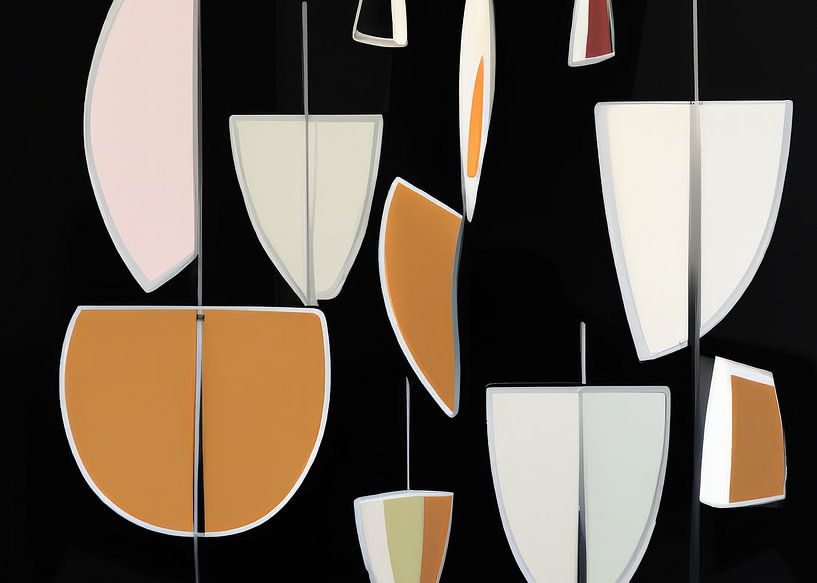 Modern abstract &quot;Symbols&quot; by Studio Allee