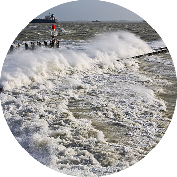 Storm in Vlissingen