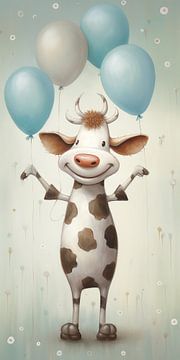 Happy Little Cow van Jacky