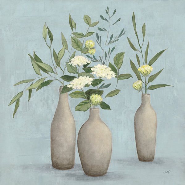 Natural Bouquet I Blue, Julia Purinton by Wild Apple