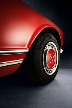 1968 Mercedes-Benz 280 SL Pagode W113  Wheel detail by Thomas Boudewijn