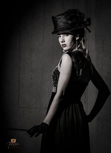 Lady ate the basement