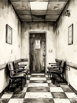 Doctor Waiting Room by Luc de Zeeuw