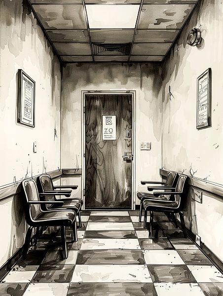 Doctor Waiting Room by Luc V. de Zeeuw