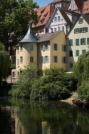 Hölderlin Tower in Tübingen by Heiko Kueverling