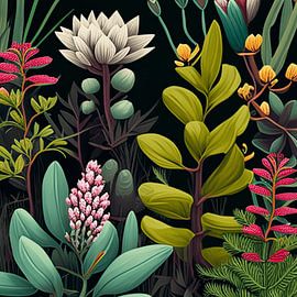 Regenwald-Blüte von Vythryd Arts