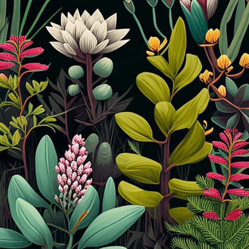 Fleur de la forêt tropicale