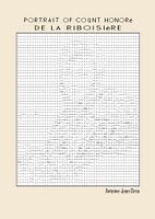 Portret van graaf Honoré de La Riboisière (Ascii kunst)
