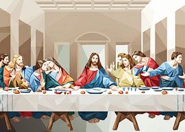 The Last Supper Low Poly by Low Profile