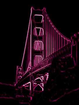 Golden Gate Bridge Violet - "Das Wesentliche"