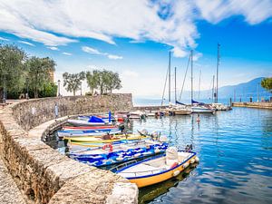 Gardasee mit Booten