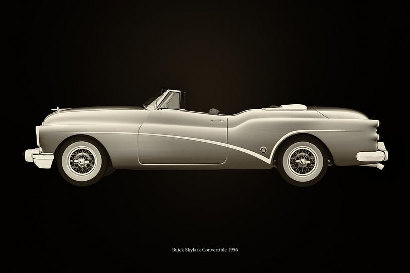 Buick Skylark Cabriolet 1956 van Jan Keteleer