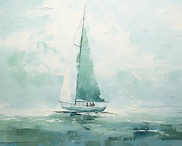Sails Painting by De Mooiste Kunst