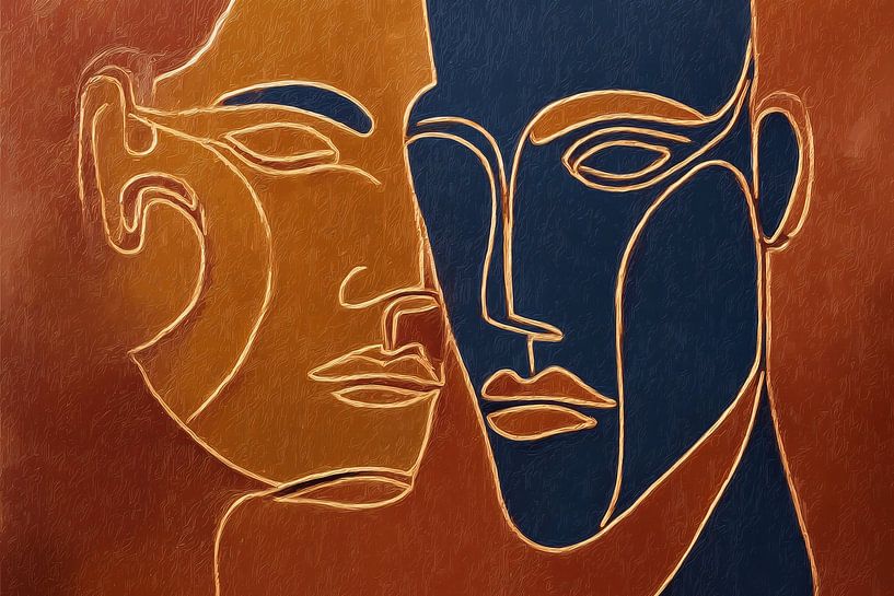 Zielsverbinding in Abstract no.1 van Studio BB