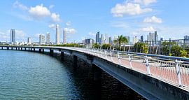 Verlassen der Promenade Cinta Costera von Claude Laprise