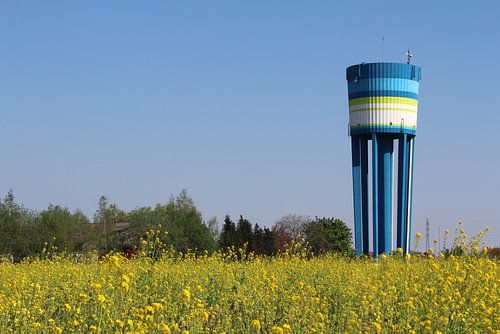Watertoren Landmark, Lebbeke, België