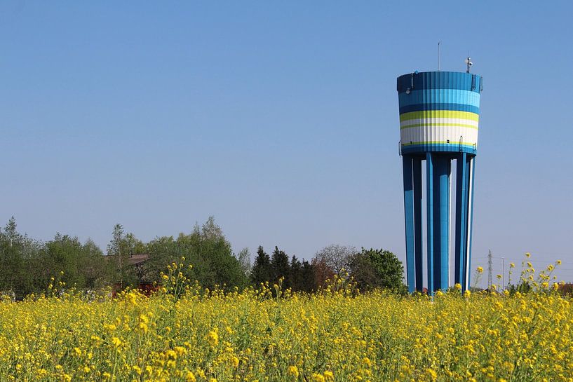 Water Tower Landmark, Lebbeke, Belgium by Imladris Images