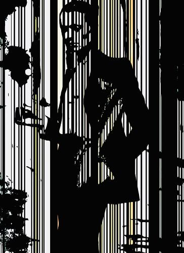 Woman with cigarette