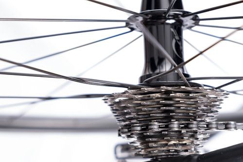 Details of the cyclist bike "cog "
