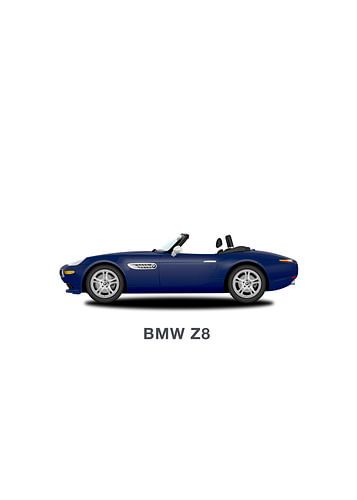 BMW Z8 Blue