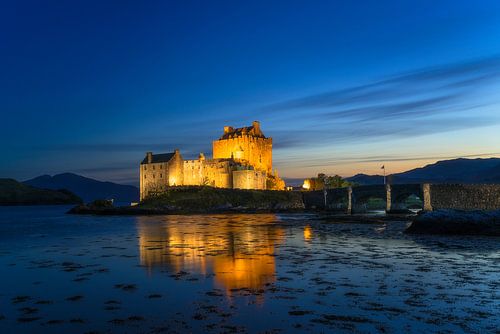 Het beroemde kasteel Eilean Donan