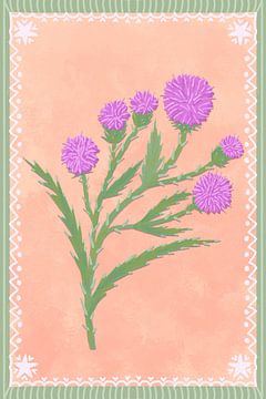 Famous Thistle by Aliya Putrus