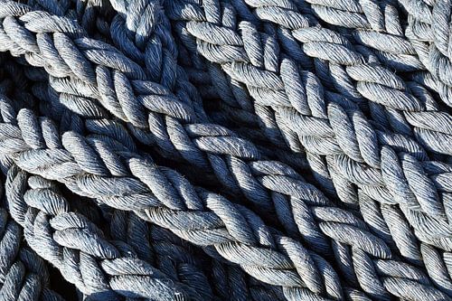 Scheepstouw in Rotterdamse haven
