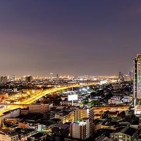 Bangkok bei Nacht von Paul Vergeer
