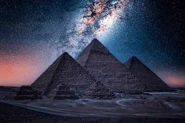 Egyptische Nacht van Manjik Pictures