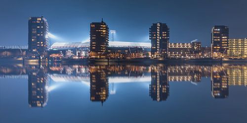 Feyenoord Stadion &quot;De Kuip&quot; Reflectie 2017 in Rotterdam
