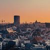 Die Skyline von Antwerpen während der goldenen Stunde | Stadtfotografie von Daan Duvillier | Dsquared Photography