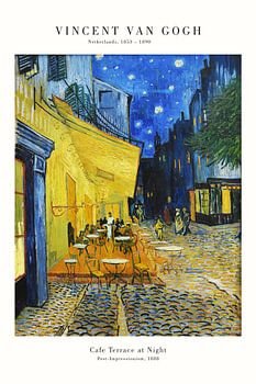 Vincent van Gogh - Caféterrassen bij nacht