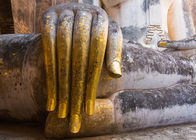 Hand van Boeddha van Johan Zwarthoed