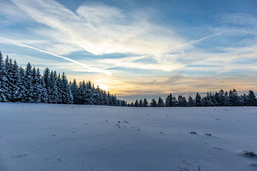 First winter hike on the Rennsteig by Oliver Hlavaty
