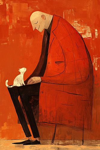 Zärtlicher Moment mit Noten