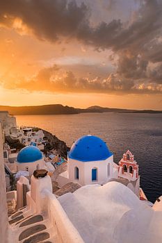 Zonsopgang in Santorini