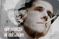 Film affiche poster voor bioscoop met fictieve personen en tekst. van Karl Hoppenbrouwer thumbnail