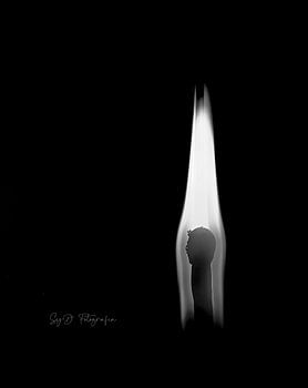 Das Gesicht des Feuers (Version bnw)