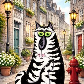 Dekokatze von Linda de Klein