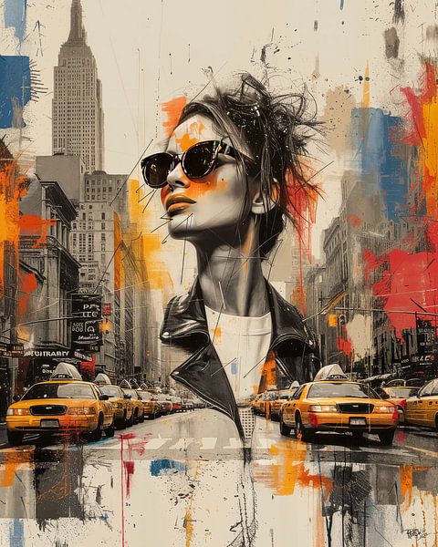 &quot; New York Urban Echo &quot; by René van den Berg