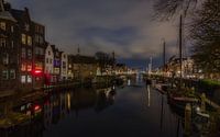 Delfshaven bij nacht (Rotterdam) NL van Mart Houtman thumbnail